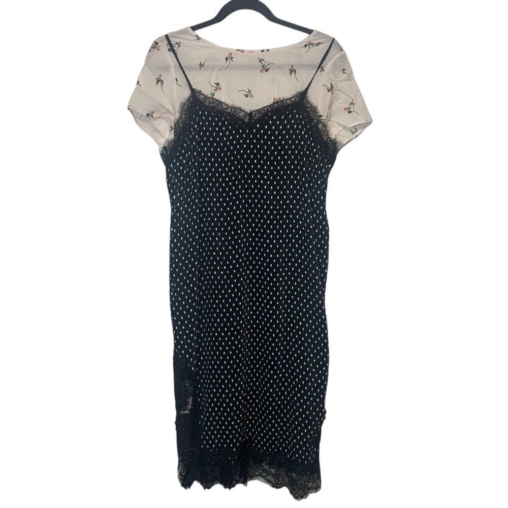 Free People Women's Margot Layered Slip Dress size 10
